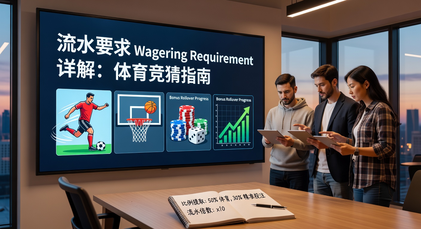 流水要求 wagering requirement详解：体育竞猜新手必知