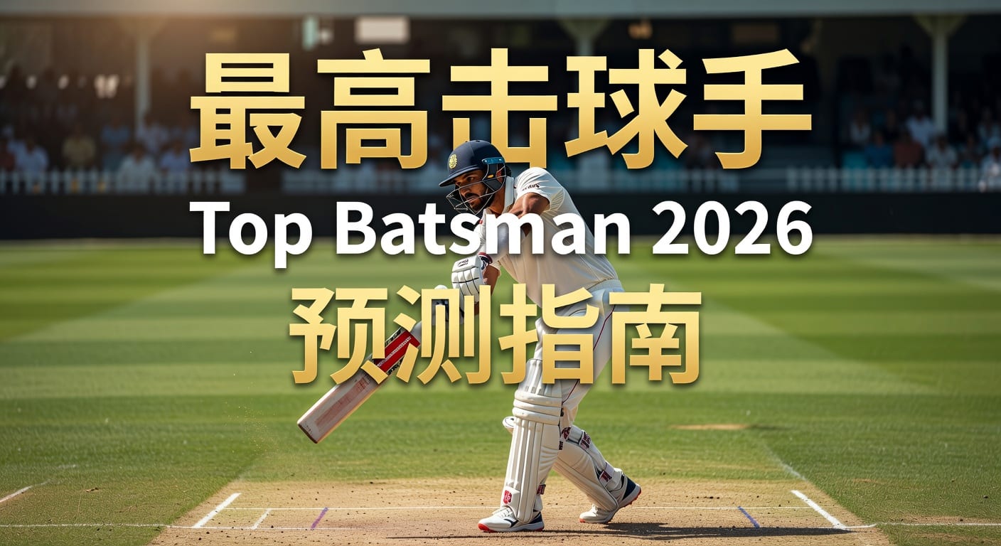 2026最高击球手 Top Batsman 预测